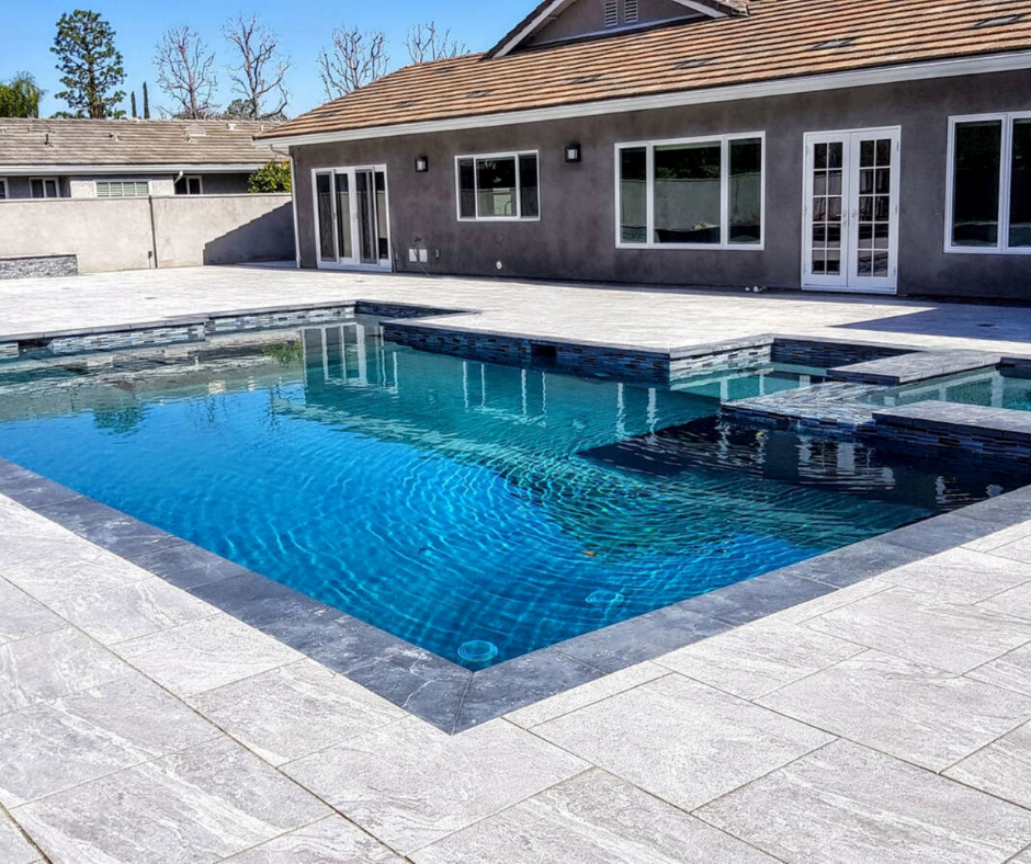 Custom pool build in Ogden, Utah
