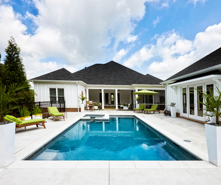 Custom swimming pool built in Ogden, Utah
