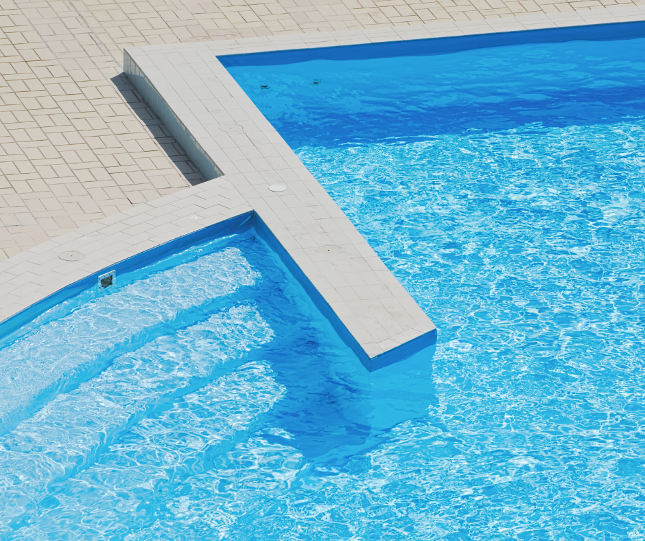 Backyard swimming pool in Ogden, Utah
